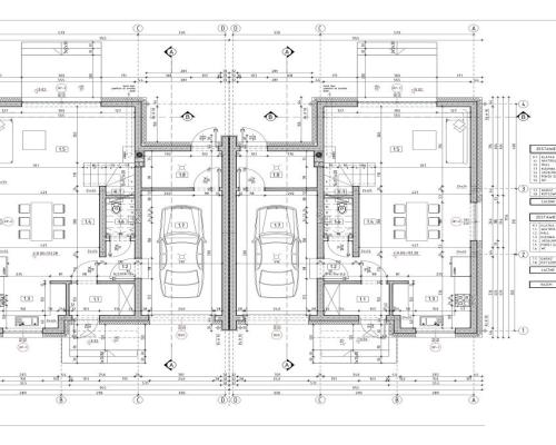 Nowoczesne domy w zabudowie bliźniaczej Olmonty