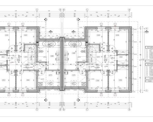 Nowoczesne domy w zabudowie bliźniaczej Olmonty