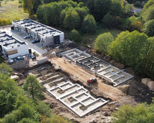 Dom szeregowy 125 m2,  Zaścianki