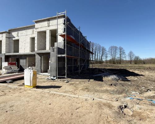 Dom szeregowy 125 m2,  Zaścianki