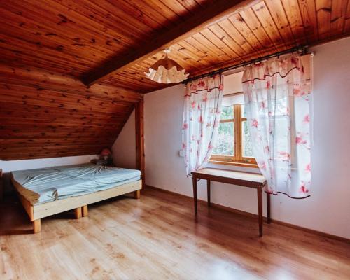 Dom z działką  przy jeziorze k. Suwałk NOWA CENA!