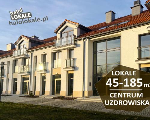 Supraśl. Lokale w centrum uzdrowiska.