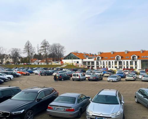 Supraśl. Lokale w centrum uzdrowiska.