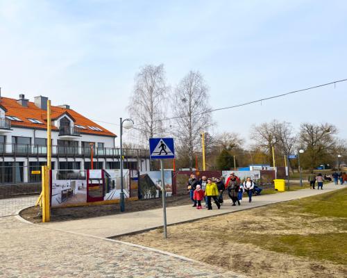 Supraśl. Lokale w centrum uzdrowiska.