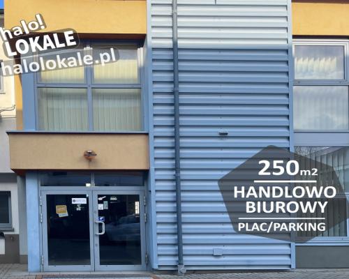 Powierzchnia handlowo biurowa z placem