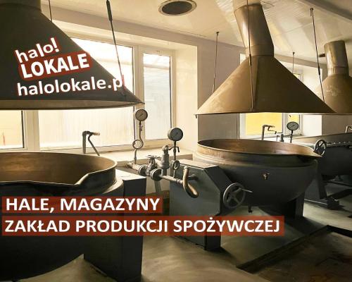 Okazja. Zakład spożywczy, hale i magazyny