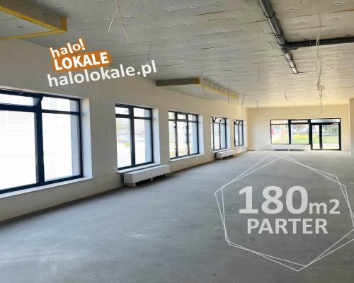 Nowy lokal 180 m2, parter