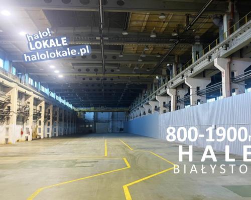 Duża hala w Białymstoku