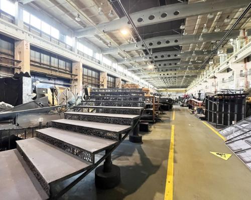 Duża hala w Białymstoku