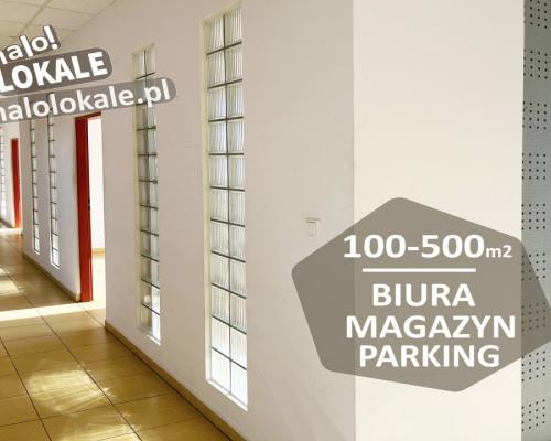 Biuro, magazyn, parking