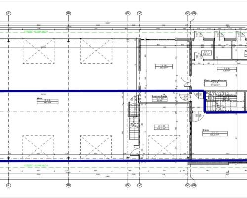 Hala/fitness/rekreacja 270 m2