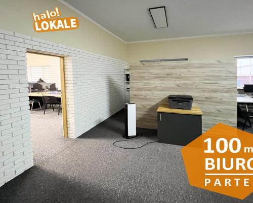 Powierzchnia biurowa 100 m2