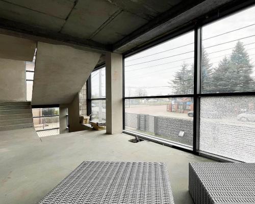 Efektowne biuro. Siedziba firmy.