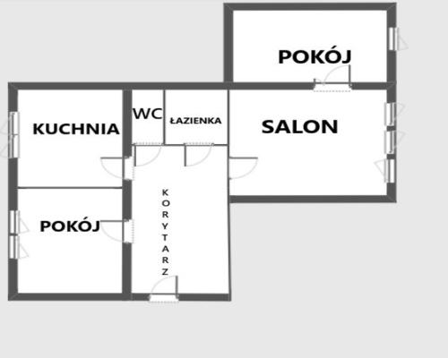 Piasta Chrobrego 3 pokoje do aranżacji