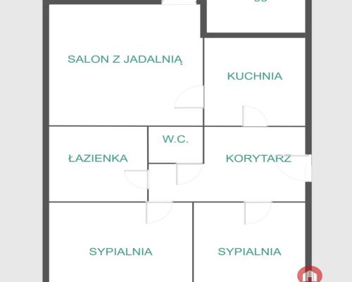 3 pokojowe mieszkanie Nowe Miasto, garaż