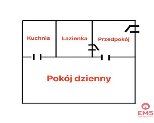 Przytulna kawalerka w centrum miasta-27, 9m²