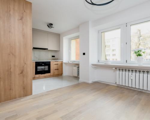 Nowoczesne 2-pokojowe mieszkanie z garderobą