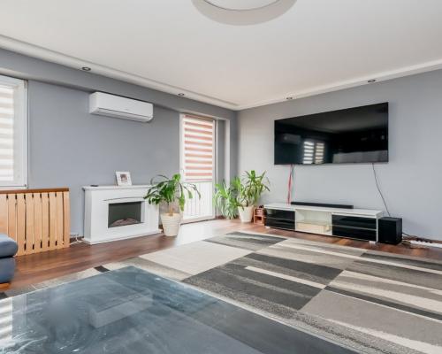 Przestronne 2 pokoje z widokiem na miasto