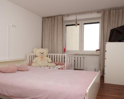 Przestronne mieszkanie w zielonej okolicy.