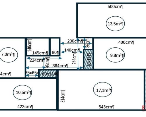Mieszkanie 4 pokojowe Centrum Suwałk
