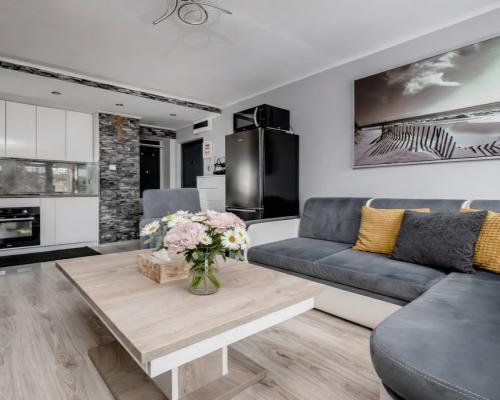 Dwa pokoje w centrum z balkonem