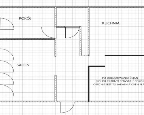 3 pokoje do własnej aranżacji