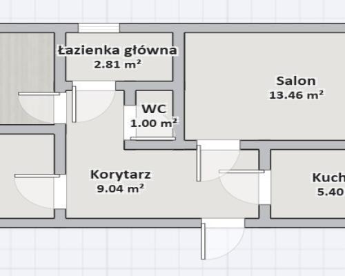 Ładne 3 pokoje 64m2 Kleosin