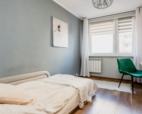 Trzy pokoje, duży balkon, Centrum