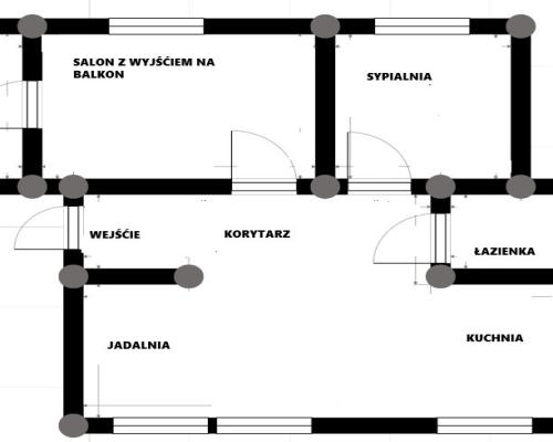 3 pokoje, 1 piętro, do wprowadzenia