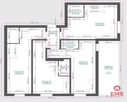 4 kawalerki obok Politechniki