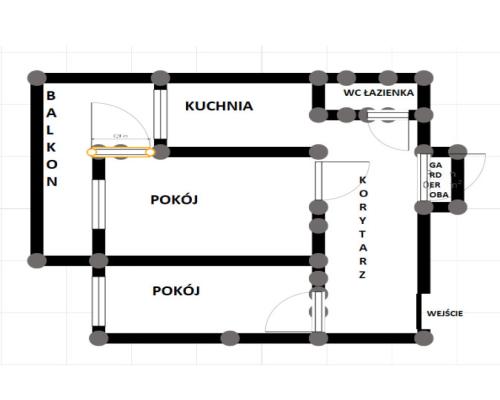 2 pokojowe mieszkanie po remoncie