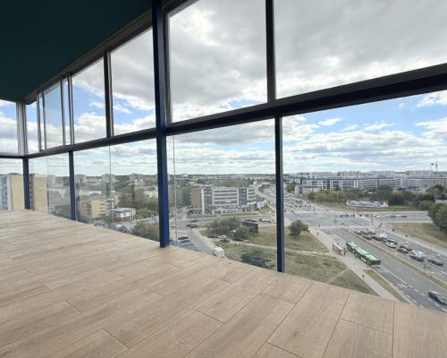 Panorama miasta i 3 oddzielne pokoje