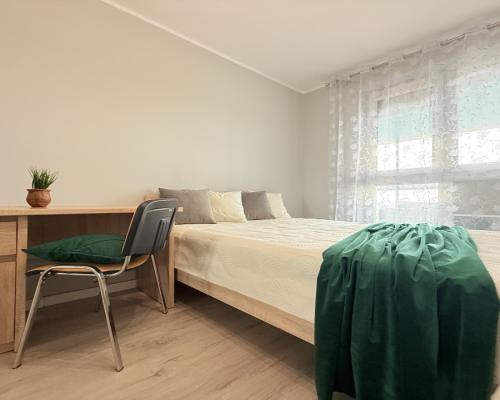 Panorama miasta i 3 oddzielne pokoje