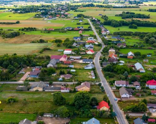 Działka pod lasem, blisko Białegostoku.