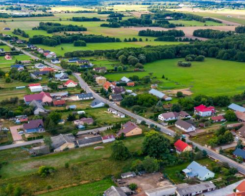 Działka pod lasem, blisko Białegostoku.