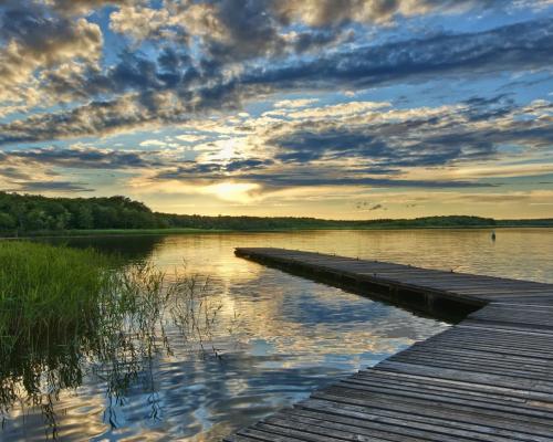 Działka budowlana - pierwsza linia w strefie ciszy