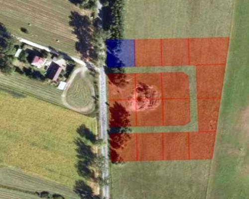 Działka budowlana 1000 m2, Rafałówka