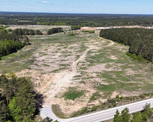 Działka przemysłowa 0,4 ha pod Wasilkowem