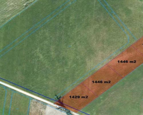 Działki budowlane. Zagruszany