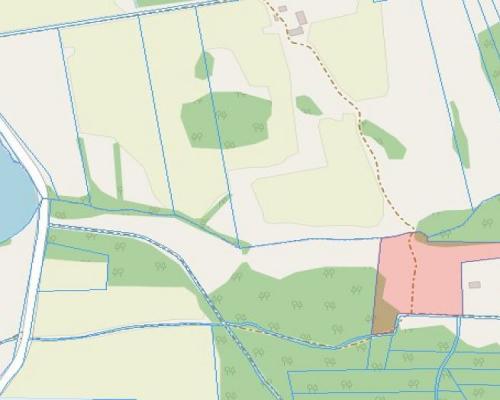 Wyjątkowa działka otoczona lasem