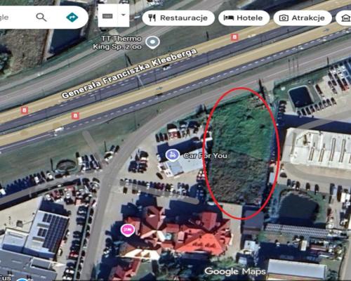 Działka usługowa 3000 m2