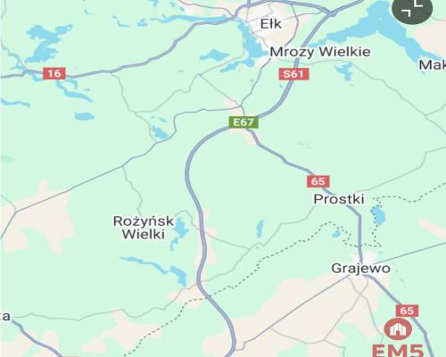 Działka budowlana na Mazurach Rożyńsk Wielki