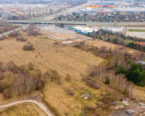 Działka inwestycyjna 0,5 ha. Szosa Ełcka.