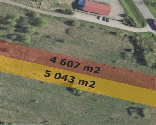 Działka inwestycyjna 0,5 ha Szosa Ełcka.