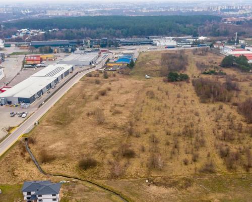 Działka inwestycyjna 0,7 ha. ul. Elewatorska