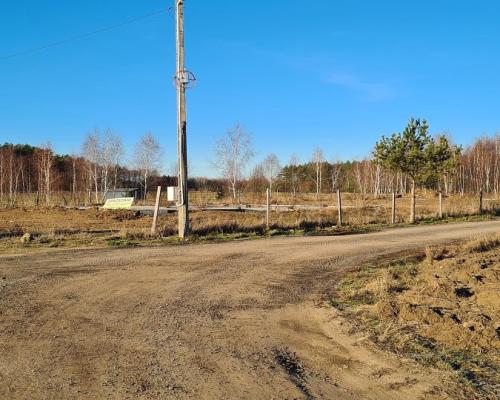 Działka 1000 m2, rozpoczęta inwestycja