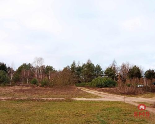 działka pod lasem blisko Białegostoku ze stawem