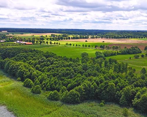 Działka budowlana na Szlaku WJM - jezioro Harsz.