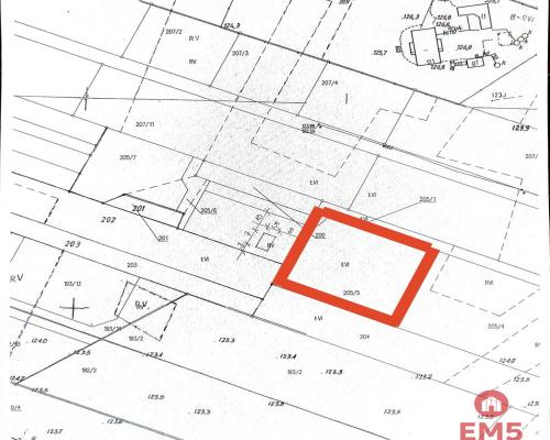 Działka w środku lasu