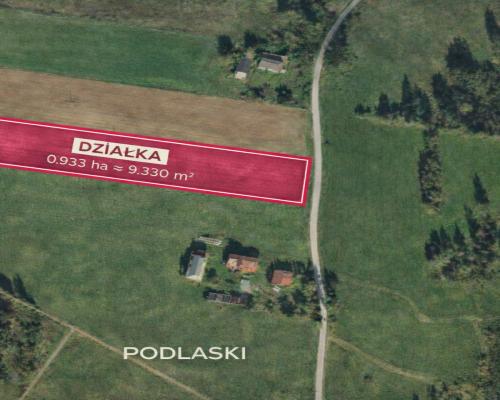 Działka rolno-budowlana; Podlaski, Gmina Sejny